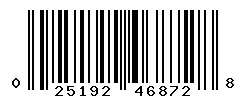 025192468728 barcode
