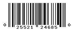 025521246850 barcode
