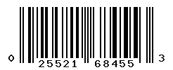025521684553 barcode