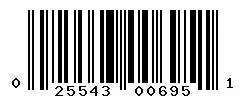 025543006951 barcode