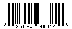 upc 025695963140 barcode image