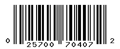 025700704072 barcode