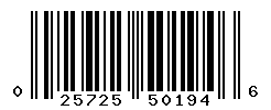 upc 025725501946 barcode image