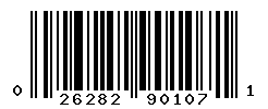 upc 026282901071 barcode image