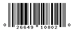 026649108020 barcode