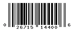 026715144006 barcode
