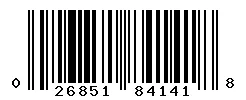 026851841418 barcode