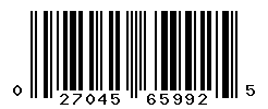 UPC barcode number 027045659925