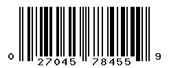 UPC barcode number 027045784559