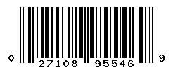 UPC barcode number 027108955469