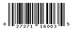 UPC barcode number 027271160035 lookup