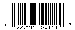 UPC barcode number 027328551113