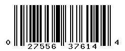 UPC barcode number 027556376144