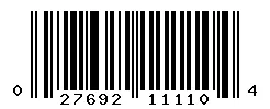 027692111104 barcode