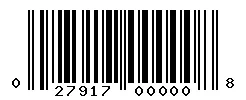 027917000008 barcode