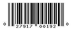 027917001920 barcode