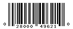 UPC barcode number 028000496210 lookup