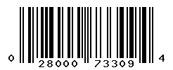 UPC barcode number 028000733094