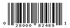 UPC barcode number 028000824891