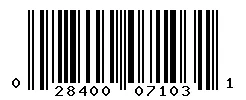 028400071031 barcode