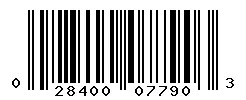 028400077903 barcode