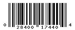 028400174404 barcode