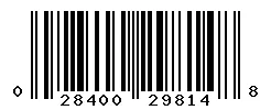 028400298148 barcode