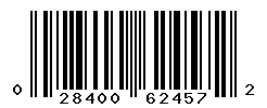 UPC barcode number 028400624572