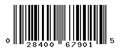 UPC barcode number 028400679015