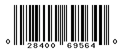 UPC barcode 028400695640