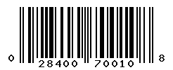 upc 028400700108 barcode image