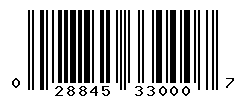 upc 028845330007 barcode image