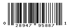 028947958871 barcode