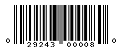 upc 029243000080 barcode image