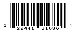 029441216801 barcode