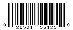 upc 029521551259 barcode image