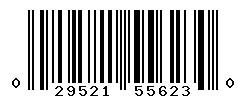 UPC barcode number 029521556230