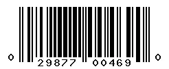 UPC 029877004690 barcode image