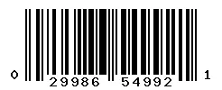 029986549921 barcode