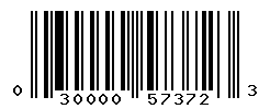 UPC barcode number 030000573723