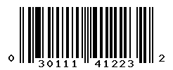 UPC barcode number 030111412232