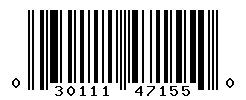 UPC barcode number 030111471550
