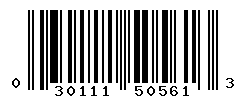 upc 030111505613 barcode image