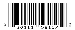 UPC barcode number 030111561572