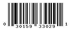 UPC barcode 030159330291