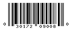 UPC barcode number 030172090080