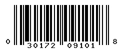 030172091018 barcode