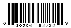 UPC barcode number 030206627329