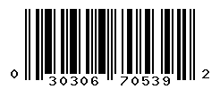 upc 030306705392 barcode image