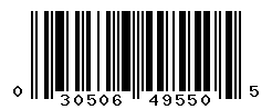 UPC barcode number 030506495505 lookup